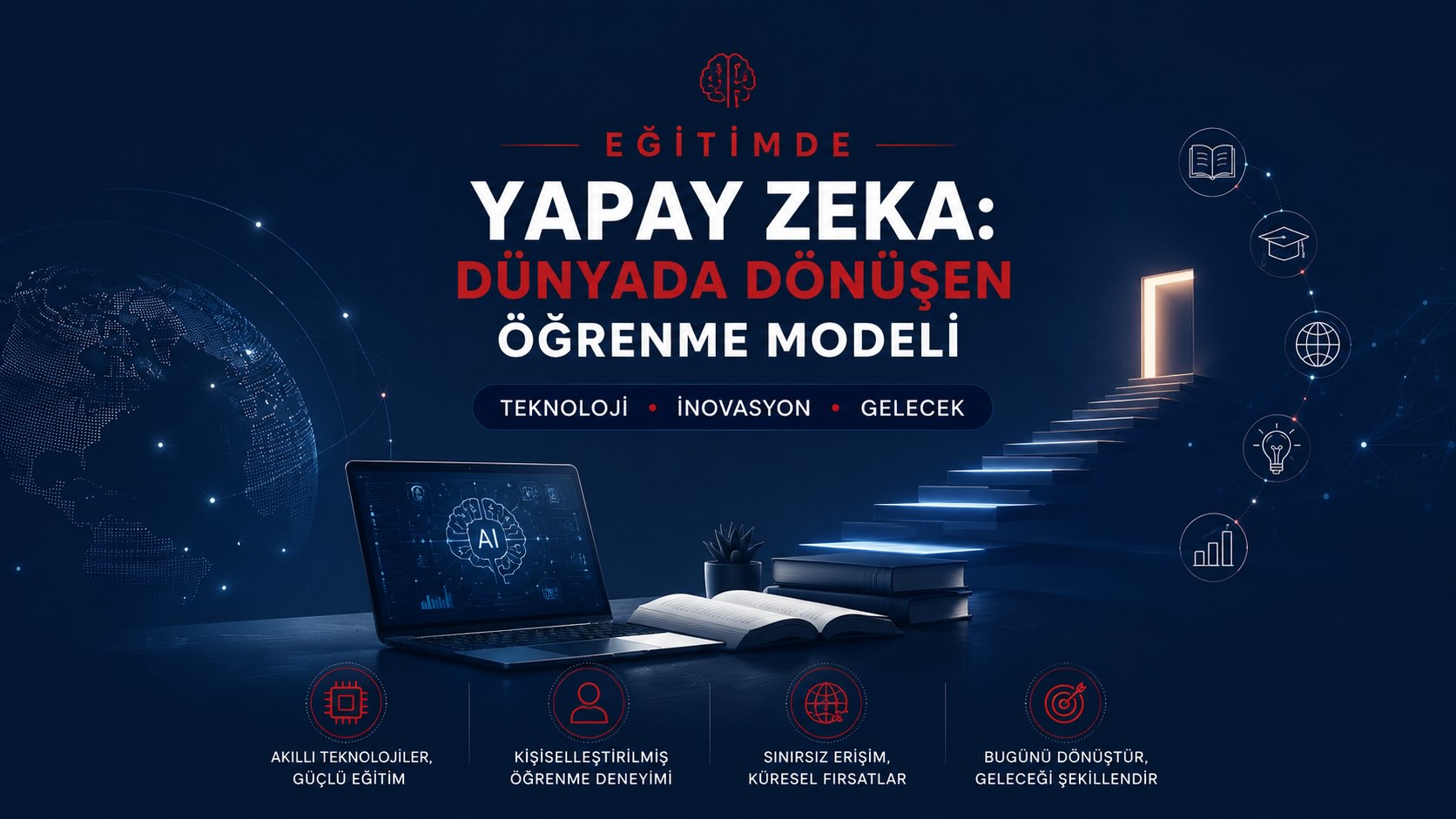 Eğitimde Yapay Zeka: Dünyada Dönüşen Öğrenme Modeli